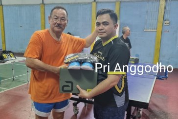 Keren! Pri Anggodho Raih Juara I Turnamen Tenis Meja Awal Tahun 2023 di PTM Boulevard Hijau Harapan Indah, Kota Bekasi
