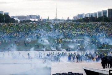 Massa Aksi Demo Menentang Presiden di Brasil Hancurkan Gedung-gedung Pemerintah