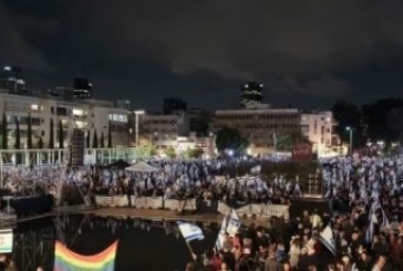 20.000 Massa Aksi Demo di Israel Melawan PM Netanyahu:”Turunkan Diktator!”