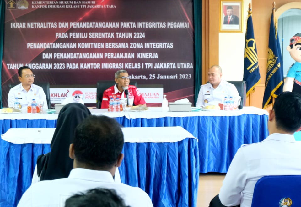 Imigrasi Jakarta Utara Berkomitmen Berikan Layanan Maksimal bagi Publik
