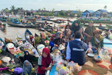 Silaturahmi Kebangsaan Bersama NasDem, Anies Kunjungi Pasar Terapung Lok Baintan di Banjar
