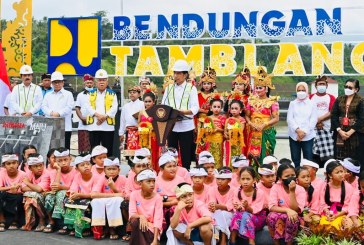 Presiden Jokowi Resmikan Bendungan Danu Kerthi di Kabupaten Buleleng
