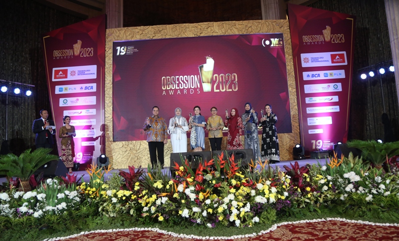 Winda Ariyani Susilo Dapat Penghargaan Womenpreneurs di Ajang Obsession Awards 2023