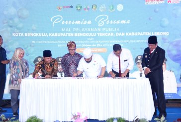 Resmikan Tiga MPP di Bengkulu, Menteri PANRB: Layanan Makin Mudah dan Cepat