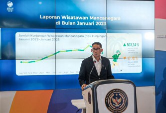 Mantap! Sepanjang Januari 2023, 754 Ribu Wisman Berkunjung ke Indonesia