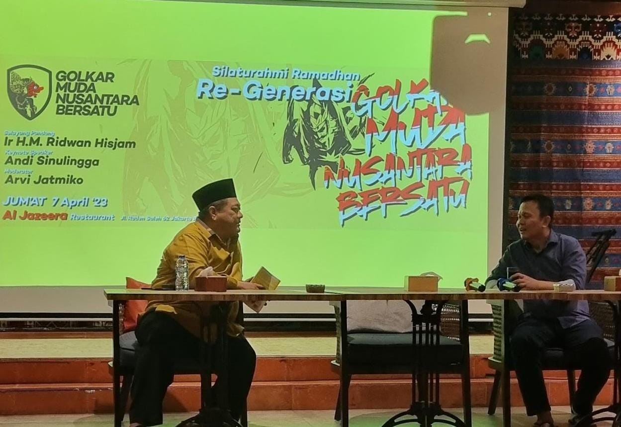 Ridwan Hisjam Promosikan Kader Muda Golkar Dito Ariotedjo Sejak 2019 Lalu