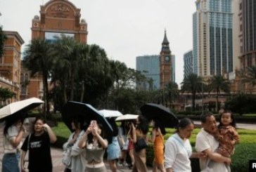 Libur Hari Buruh, Ratusan Ribu Turis China Datang ke Pusat Perjudian Macao
