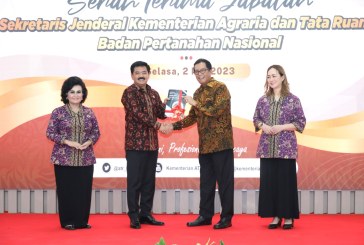 Sekjen Kementerian ATR/BPN Purnatugas, Menteri Hadi Apresiasi Kerja Himawan Arief