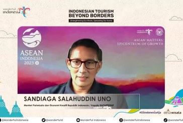 Sandiaga Uno Ajak Diaspora Indonesia Promosikan Potensi Parekraf di Pasar Internasional