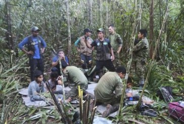 Kecelakaan Pesawat, Empat Anak Ditemukan Hidup di Hutan Setelah 40 Hari