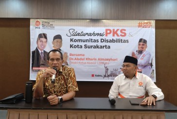 Kharis Bersilaturahmi dengan Komunitas Disabilitas Surakarta