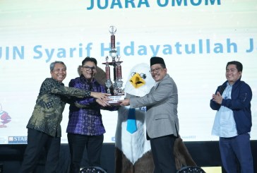 Wamenag Zainut Ucapkan Selamat kepada UIN Syahid Jakarta Juara Umum OASE PTKI II 2023
