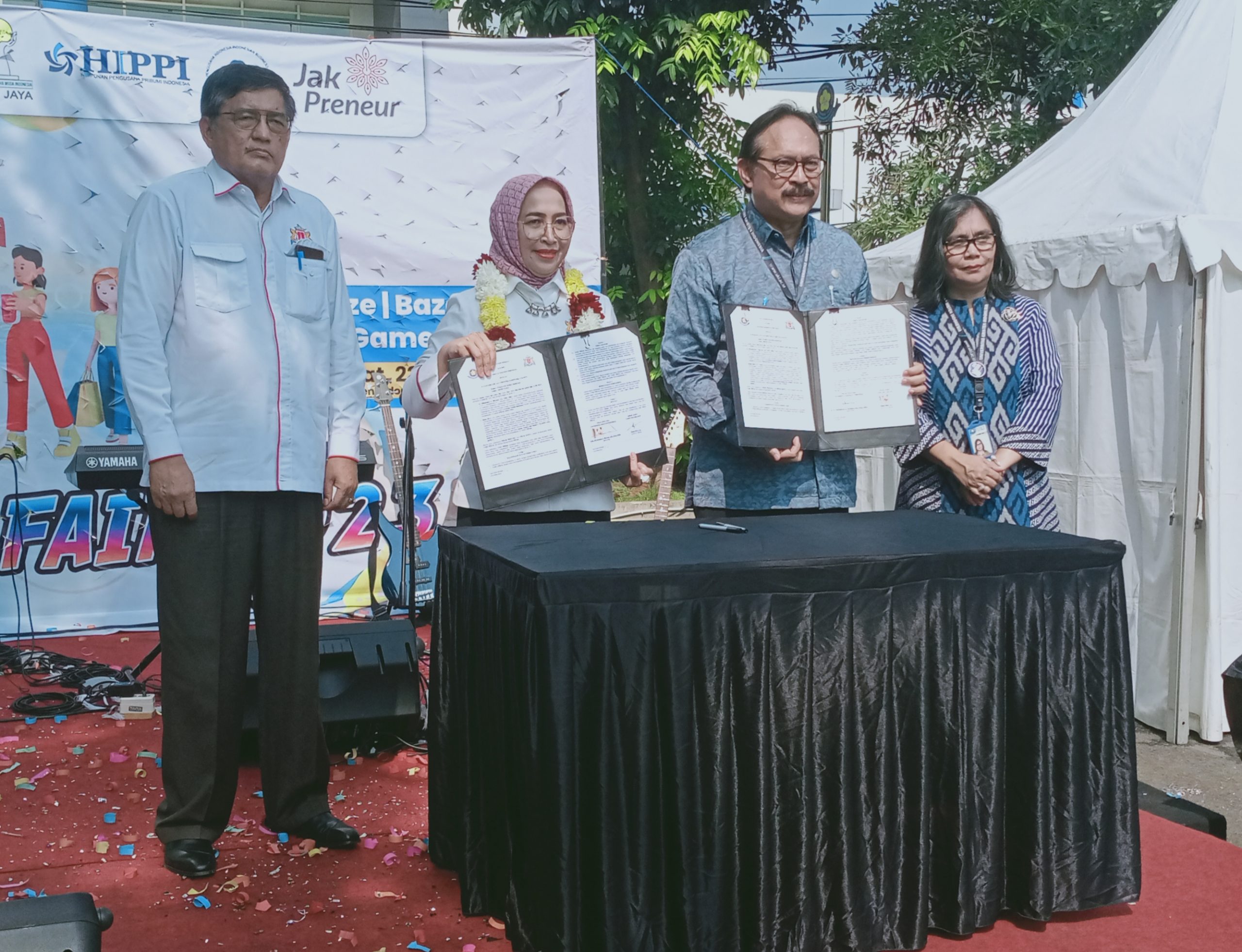 UKI Ekraf Fair 2023 Didukung oleh Berbagai Organisasi Pengusaha Indonesia