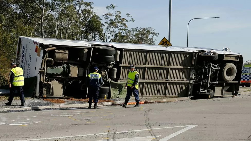 Sepuluh Orang Tewas dalam Kecelakaan Bus Pernikahan di Australia