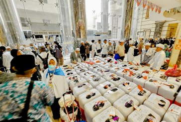 7.795 Jemaah Awali Keberangkatan Jemaah Gelombang II dari Makkah ke Madinah