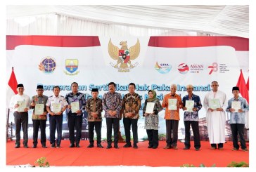 Menteri ATR/BPN Hadir di Jambi, Masyarakat Panen 13.366 Sertipikat