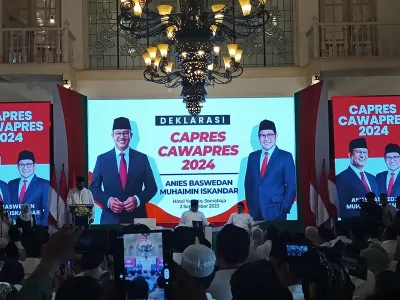 Dideklarasikan di Surabaya, Surya Paloh Optimistis Anies-Cak Imin Bakal Menang pada Pemilu 2024