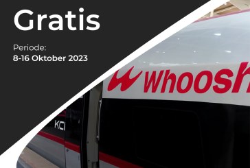 Naik Kereta Cepat Whoosh Gratis Kembali Dilanjutkan untuk Periode 8-10 Oktober 2023