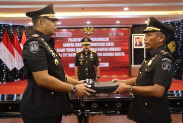 Kakanwil Kemenkumham DKI Jakarta Saksikan Sertijab Kakanim Kelas I TPI Tanjung Priok