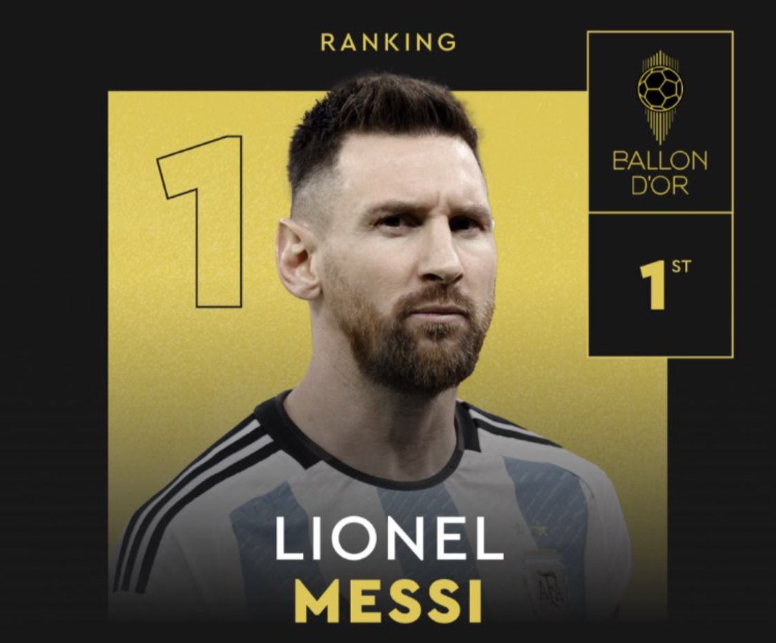 Selamat! Lionel Messi Kembali Bawa Pulang Piala Ballon d’Or untuk Kedelapan Kalinya