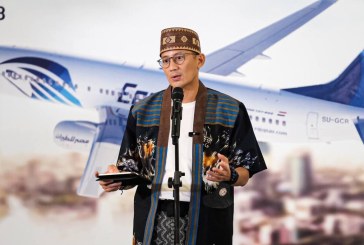 Menparekraf Berharap Penerbangan Langsung Egypt Air Mesir-Jakarta Perkuat Sektor Parekraf