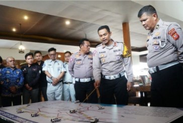 Polisi Cek Kesiapan Jalur Utama Jelang Natal dan Tahun Baru di Garut