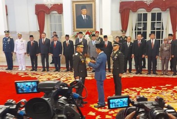 Jokowi Lantik Maruli Simanjuntak sebagai KSAD