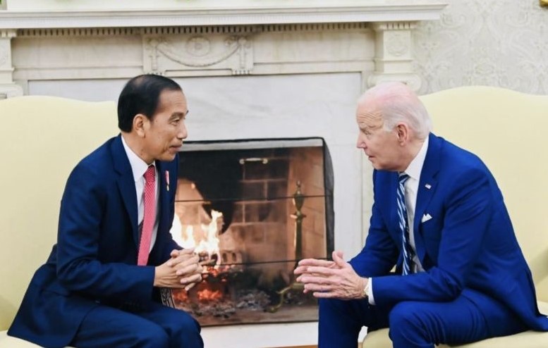 Jokowi Ajak AS Berkontribusi Wujudkan Perdamaian Global