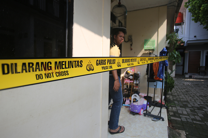 FOTO Rumah Kontrakan Kasus Pembunuhan Empat Anak di Jagakarsa