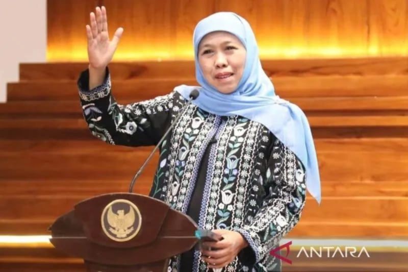 Gubernur Jatim Khofifah Resmi Jadi Bagian TKN Prabowo-Gibran
