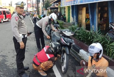 Razia Knalpot Bising di Cianjur, 1.000 Unit Disita dalam 5 Hari Terakhir