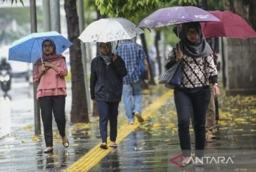 BMKG: Hari ini Mayoritas Wilayah Indonesia Diprakirakan Hujan