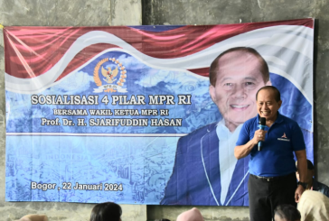 Sosialisasi Empat Pilar MPR, Syarief Hasan Ingatkan Warga Bogor Jangan Golput