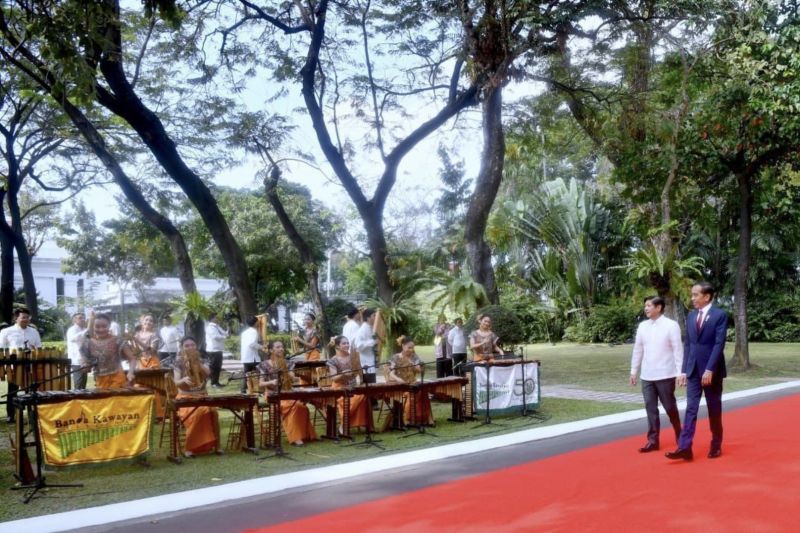 Jokowi Temui Presiden Filipina di Istana Malacañang