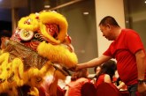 Akrobatik Ahli Kungfu di Malam Tahun Baru Imlek Novotel Tangerang