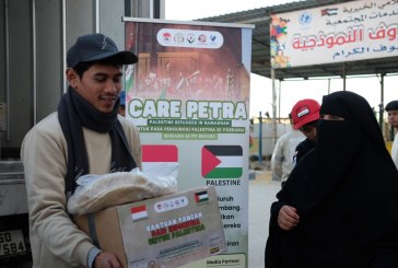 Pelajar dan Mahasiswa Indonesia di Yordania Gencar Bantu Distribusikan Bantuan untuk Pengungsi Palestina