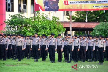 Kepolisian Kupang Siagakan Personel Jelang Penetapan Hasil Pemilu oleh KPU