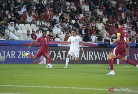 Indonesia Kalah 0-2 dari Qatar di Laga Pembukaan Piala Asia U-23