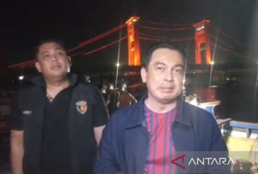 Polrestabes Palembang Dalami Kasus Kapal Jukung yang Meledak di Bawah Jembatan Ampera