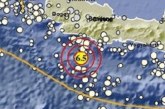 Gempa Garut 6,5 Magnitudo Dirasakan hingga Sukabumi
