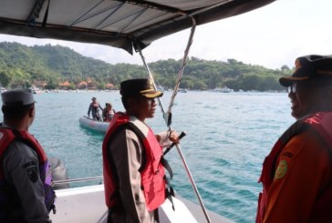 Polisi Patroli Laut di Padangbai Pastikan Arus Mudik Lebaran Lancar