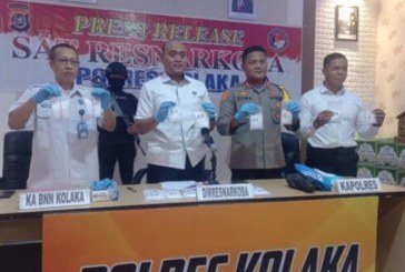 Polres Kolaka Gagalkan Penyelundupan 2 kilogram Sabu dari Medan
