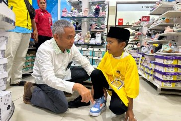 Pegadaian Kantor Wilayah I Medan Berbagi Kebahagiaan dengan Anak Yatim di Plaza Medan Mall