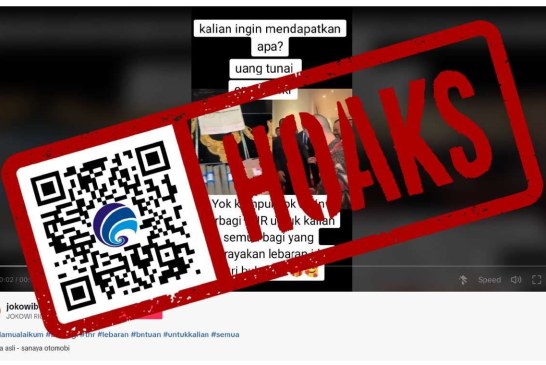 Hoaks Presiden Jokowi Berikan THR Emas 24 Karat