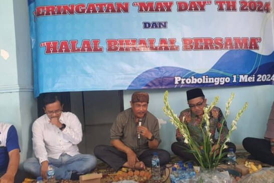Para Buruh di Probolinggo Gelar Doa Bersama Saat May Day