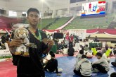 Keren! Atlet Kebumen Raih Medali Perak di Kejurnas Taekwondo Pangkostrad Cup 2024