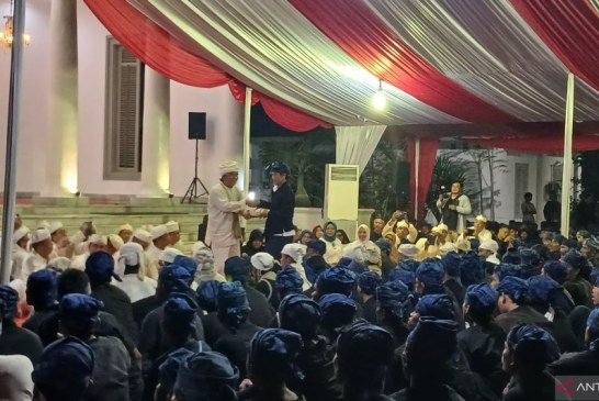 Ribuan Masyarakat Adat Badui Laksanakan Pembacaan Ritual Seba di Gedung Negara Banten