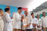 Incumbent Arif Sugiyanto Ambil Formulir Pendaftaran Cabup Kebumen dari Partai Gerindra