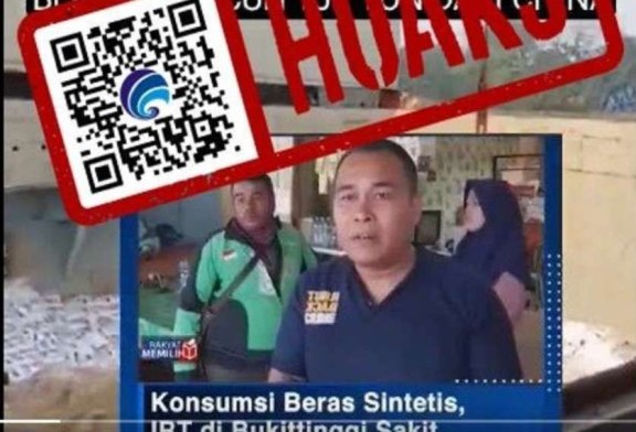 Hoaks Video Beras Beracun dari Tiongkok